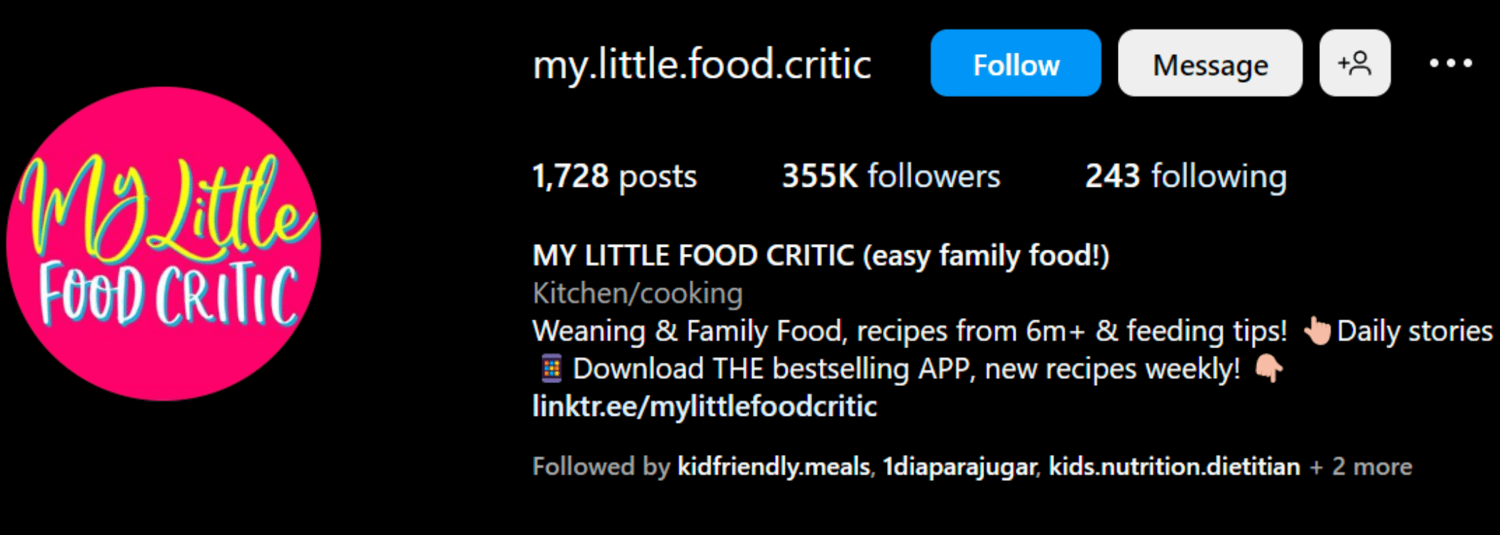 Baby-led-weaning-Instagram-account-@my.little.food.critic