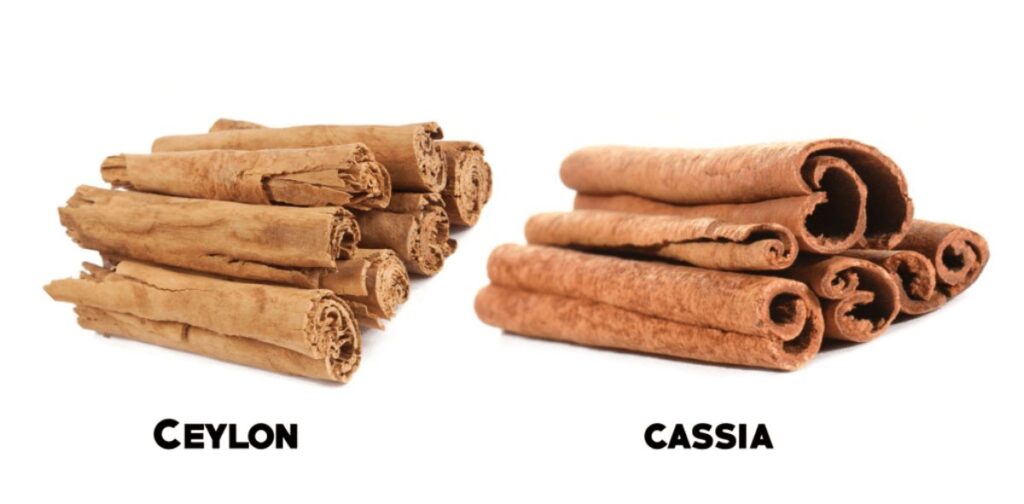 Ceylon and Cassia Cinnamon
