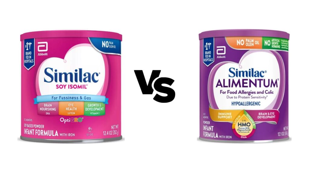 Similac Soy vs Alimentum