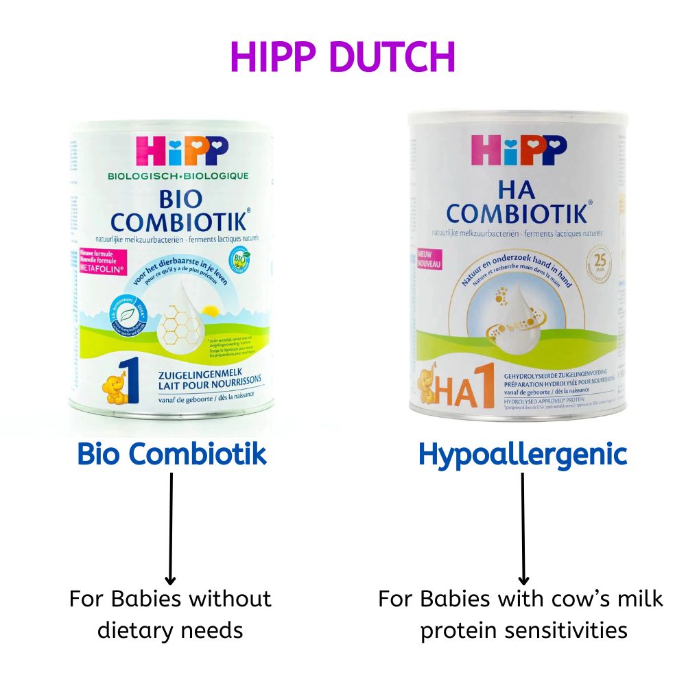 Hipp Dutch Formulas