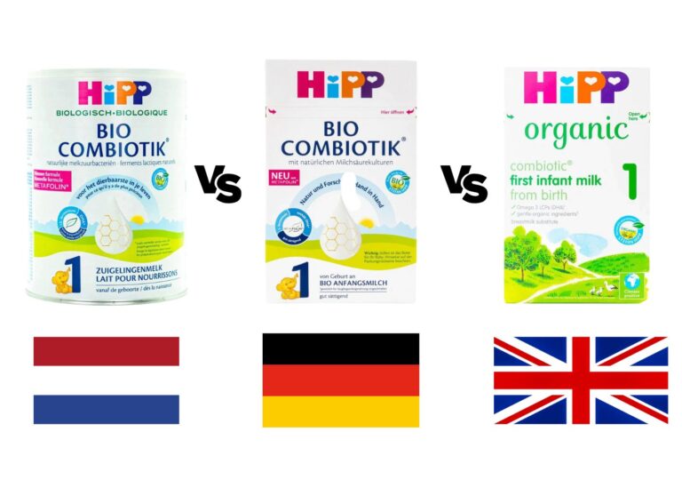 Hipp Dutch vs German vs UK formulas