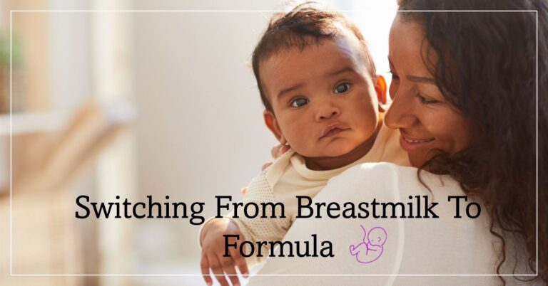 Switching From Breastmilk To Formula: A Guide for New Moms