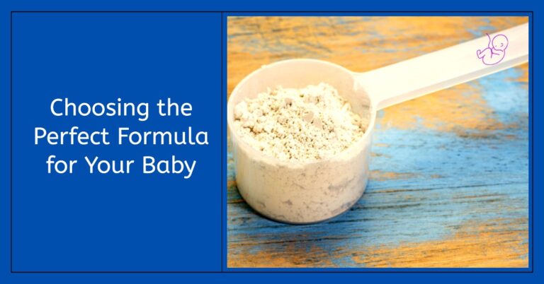 How to Choose the Perfect Formula For Your Baby: The Definitive Guide