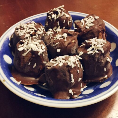 Banana and Chocolate Bites