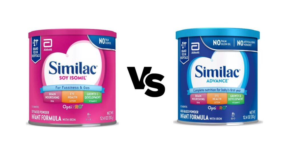 Similac Soy vs Advance