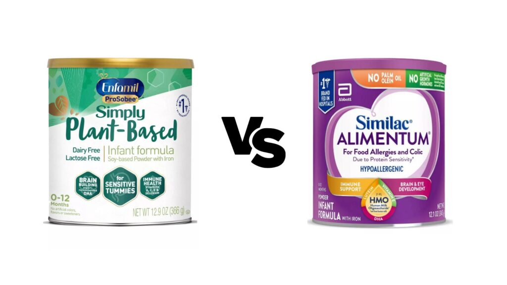 Enfamil ProSobee vs Similac Alimentum