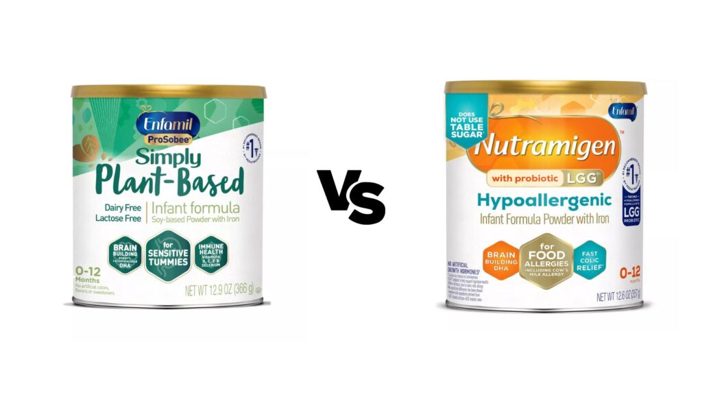 Enfamil Soy vs Nutramigen