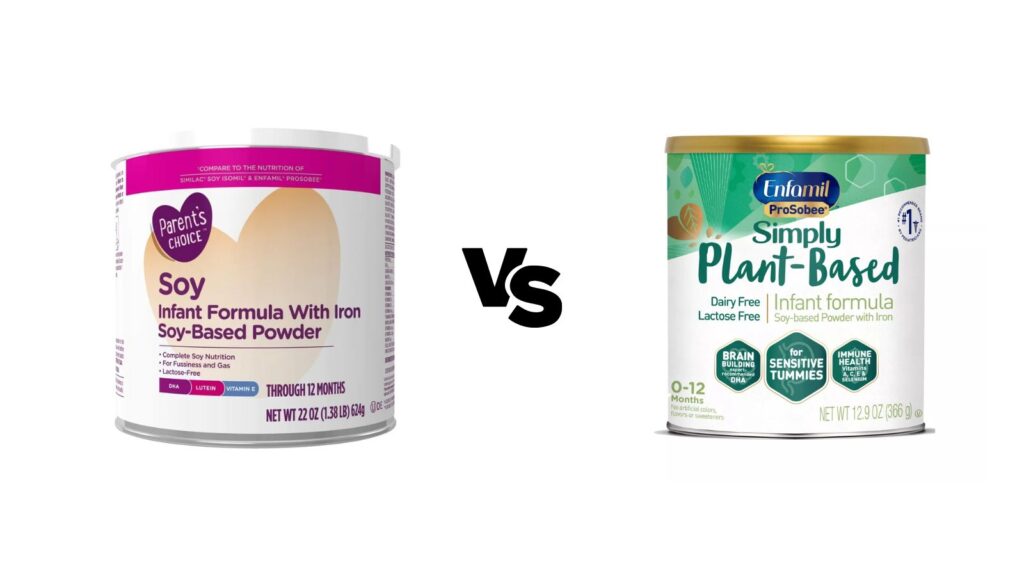 Parent's Choice Soy vs Enfamil Soy