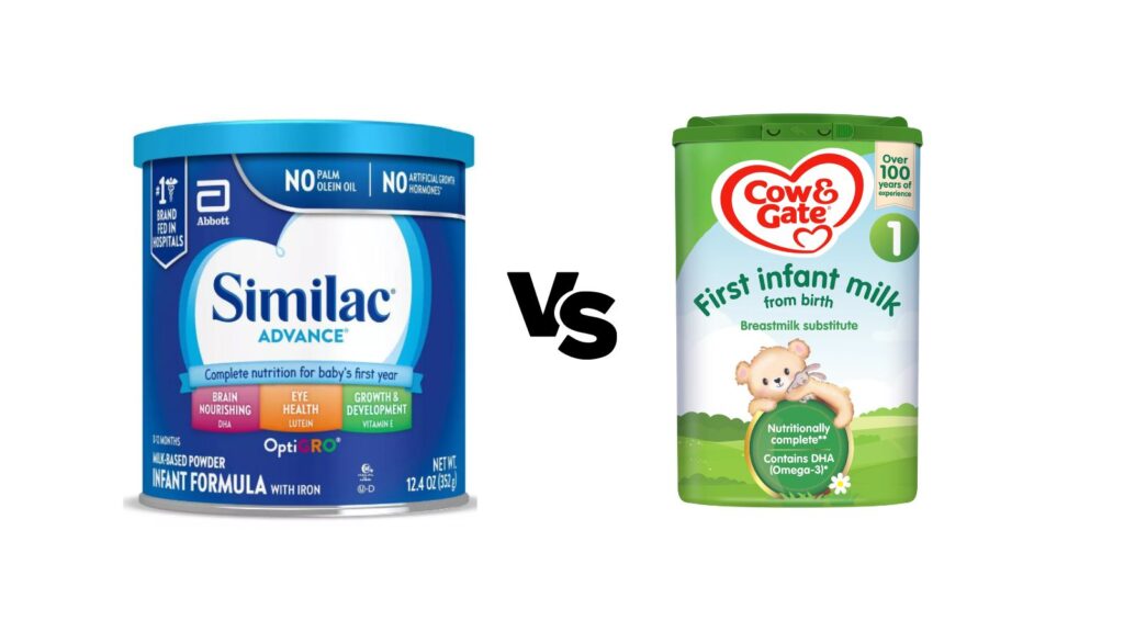 Similac vs Cow & Gate