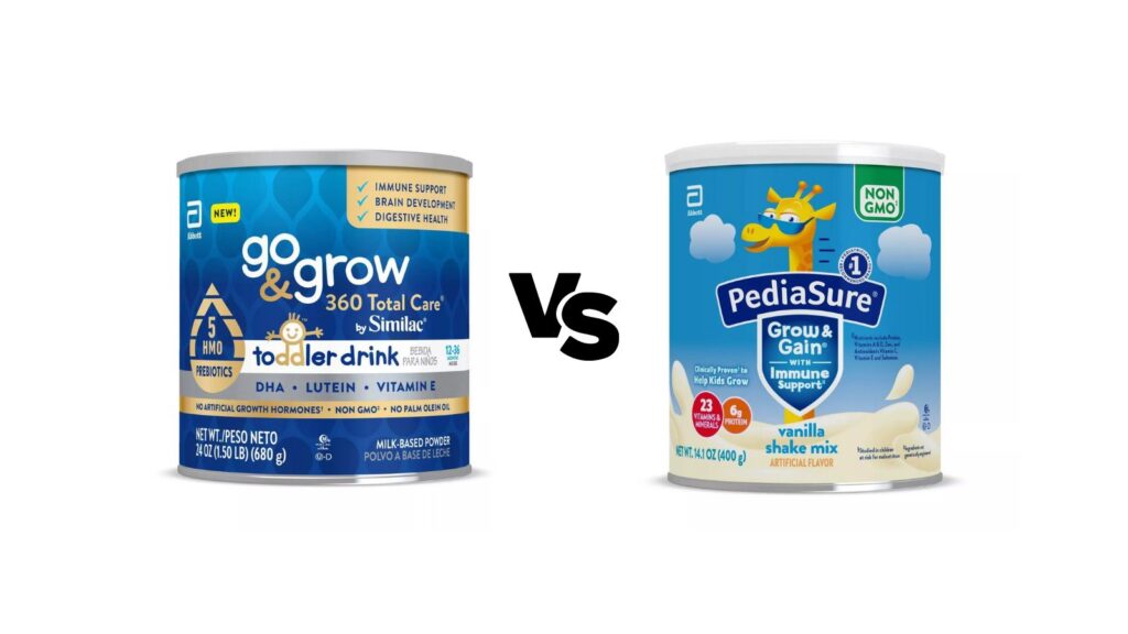 Similac vs Pediasure